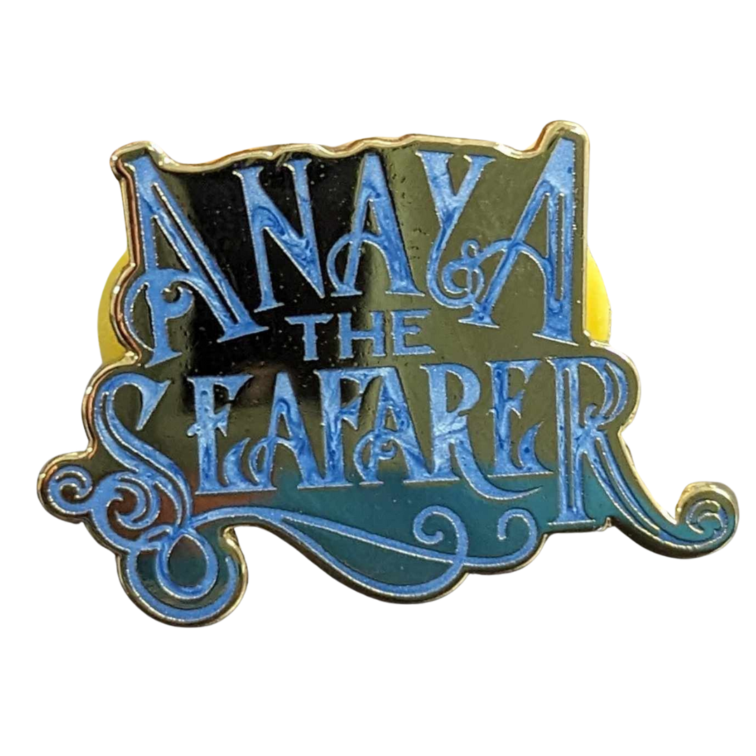 Anaya the Seafarer Logo Enamel Pin